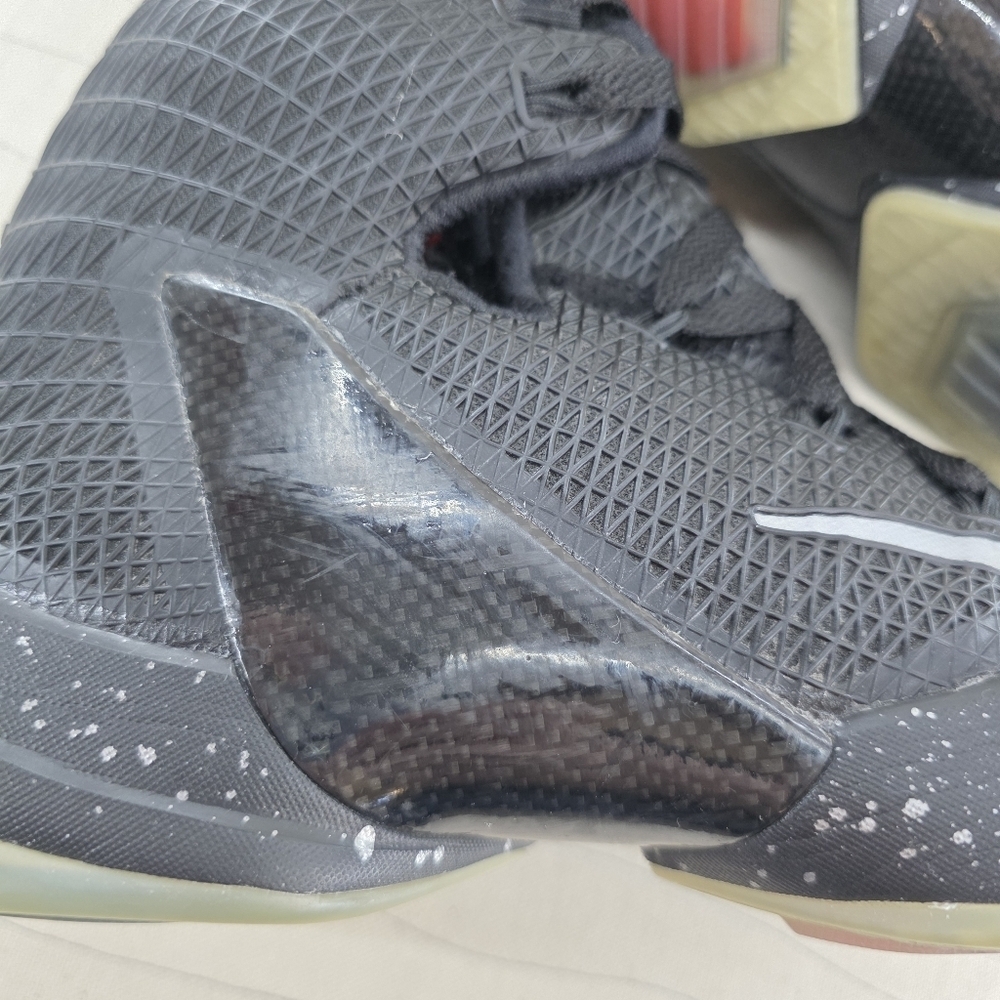 Nike Mens LeBron 13 Elite High Black Basketball Shoes Sneakers 831923-001 Sz 10 - Picture 11 of 13